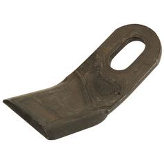 Y type flail, Length: 100mm, Width: 40mm, Hole Ø: 26x14mm, Thickness: 5mm. Replacement for Rousseau, S.M.A 1