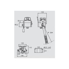Faster Multiport Coupling - 2 Ports 1/2\'\' Body x 1/2\'\' BSP Female Thread (Fixed Part) 3
