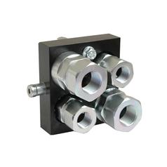 Faster Multiport Coupling - 4 Ports 1/2 & 3/4\'\' Body x 1/2 & 3/4\'\' BSP Female Thread (Mobile Part) 2