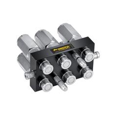 Faster Multiport Coupling - 6 Ports 1/2\'\' Body x 1/2\'\' BSP Female Thread (Mobile Part) 1