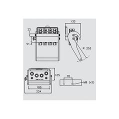 Faster Multiport Coupling - 4 Ports 3/8\'\' Body x 1/2\'\' BSP Female Thread (Fixed Part) 2
