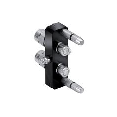 Faster Multiport Coupling - 2 Ports 3/8\'\' Body x 1/2\'\' BSP Female Thread (Mobile Part) 1