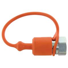 Faster Dust Cap Orange PVC Fits 1/2\'\' Male Coupling - TF Series TF12A 2