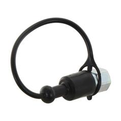 Faster Dust Cap Black PVC Fits 1/4\'\' Male Coupling - TF Series TF14N 1