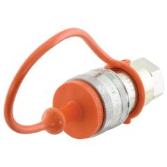 Faster Dust Plug Orange PVC Fits 1/2\'\' Female Coupling - TM Series TM12LA 1