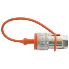 Faster Dust Plug Orange PVC Fits 1/2\'\' Female Coupling - TM Series TM12LA 2