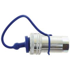 Faster Dust Plug Blue PVC Fits 3/8\'\' Female Coupling - TM Series TM38 2