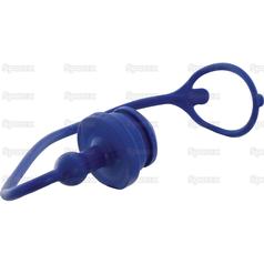 Faster Dust Plug Blue PVC Fits 3/8\'\' Female Coupling - TM Series TM38 3