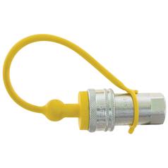 Faster Dust Plug Yellow PVC Fits 3/8\'\' Female Coupling - TMA Series TMA38 2
