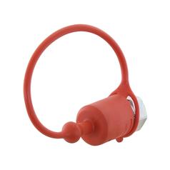 Faster Dust Cap Red PVC Fits 1/4\'\' Male Coupling - TFH Series TFH 14 1