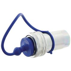 Faster Dust Plug Blue PVC Fits 1/4\'\' Female Coupling - TM Series TM14 1