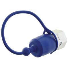 Faster Dust Cap Blue PVC Fits 1\'\' Male Coupling - TF Series TF1 1