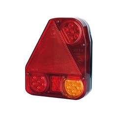 LED Rear Combination Light, Function: 4, Brake / Tail / Indicator / Fog, LH, 12-24V 1