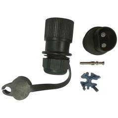 3 Pin Auxiliary Plug Male Pin (Perfore/Steel) 2