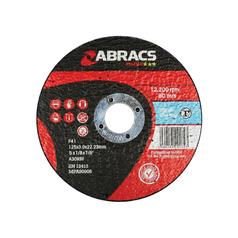 Flat Metal Cutting Disc Ø125 x 3 x 22.23mm A30RBF 1