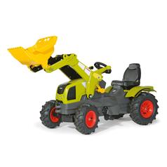 Ride On Rolly Toys Claas Axos With Front Loader (Air Tyres) 1