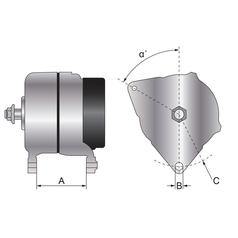 Alternator (Mahle) - 28V, 35 Amps 1