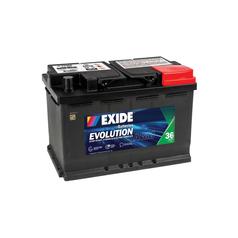 Exide SSAGM-66EU 12V 70Ah 760A Evolution Battery 1