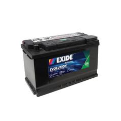 Exide SSEFB-77EU 12V 80Ah 730A Evolution Battery 1