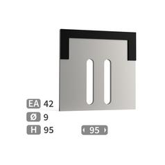 Scraper with carbide inserts for Packer. 1