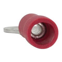 Pre Insulated Ring Terminal, Standard Grip, 6.4mm, Red (0.5 - 1.5mm) 2