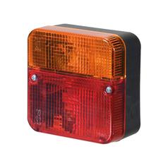 Rear Combination Light, (Halogen), Function: 4, Brake / Tail / Indicator / Number Plate, RH & LH, 12V 1
