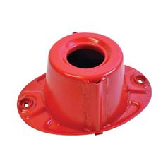 Mower cutting disc - Length: 385mm, Depth: 163mm, Hole centres: 335mm, Replacement for Kuhn, John Deere. 1