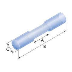 Heat Shrink Connector Blue 2