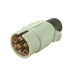 7 Pin Auxiliary Caravan Plug 12v (Plastic) 1