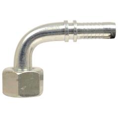 Dicsa Metric 24° Hose Insert 1/4\'\' x M16 x 1.5 (10L)  Female Thread 90° Swept Swivel With O-Ring 1