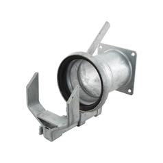 Quick Release Coupling with Flange - Female 6\'\' (159mm) x (150mm) (Galvanised) 1
