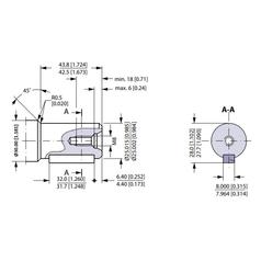 Trale Hydraulic Orbital Motor OMR200 200cc rev with 25mm Cylindrical Shaft 4