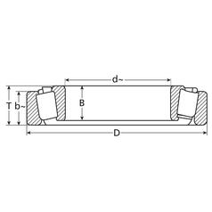 NTN SNR Taper Roller Bearing (33207A) 2
