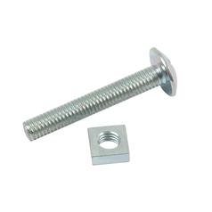 Metric Roofing Bolt & Nut, M5x25mm 1