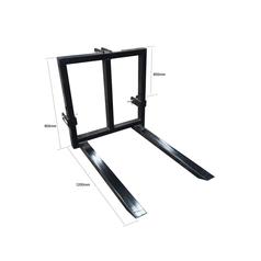 3 Point Linkage Pallet Fork (Cat. 2) Load Capacity 900 kgs 2
