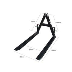 3 Point Linkage Pallet Fork (Cat. 1) Load Capacity 900 kgs 2