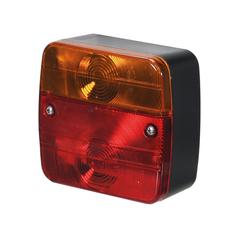 Rear Combination Light, (Halogen), Function: 4, Brake / Tail / Indicator / Number Plate, RH & LH, 12V 1