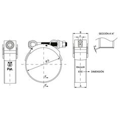 Heavy Duty Single Bolt  Ø20-22mm 2