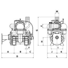 Vacuum pump - MEC8000H - Hydraulic driven - 1000 RPM 3