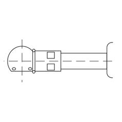 Gas Strut,  Total length: 499mm 4