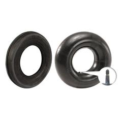 Tyre & Tube Set, 3.50 - 8, 4PR, TR13 Straight Valve 1