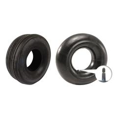 Tyre & Tube Set, 15 x 6.00 - 6, 6PR, TR13 Straight Valve 1