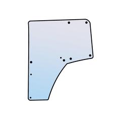 Door Glass LH 1