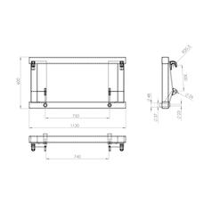 Bale Frame - Tines Not Supplied 3