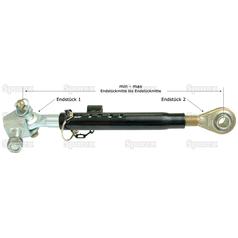 Stabiliser - Ball Ø19mm - Thread Ø19mm - Min. Length: 465mm - 1-1/8 3
