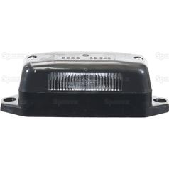Number Plate Light (Halogen), 12V, RH & LH 3