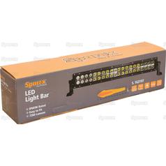 LED Flat Work Light Bar, 610mm, 7200 Lumens Raw, 10-30V 7