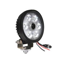 LED Work Light with built in Camera Wired Flood Beam Lumens Raw 1800 ECE Rating Reg 10 12V 2