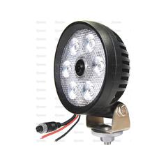 LED Work Light with built in Camera Wired Flood Beam Lumens Raw 1800 ECE Rating Reg 10 12V 4