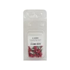 Agripak 25 pcs. Pre Insulated Bullet Terminal - Male, 4.0mm, Red 2